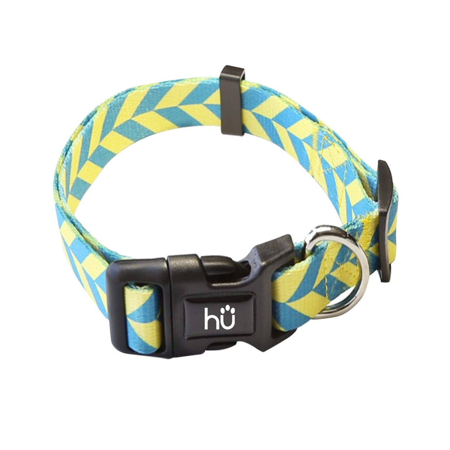 Collar Stripes Amarillo y Azul