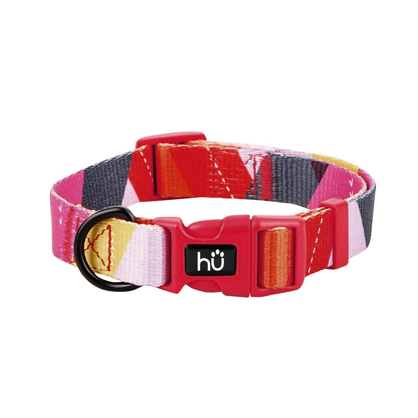 Collar Color Block Rojo