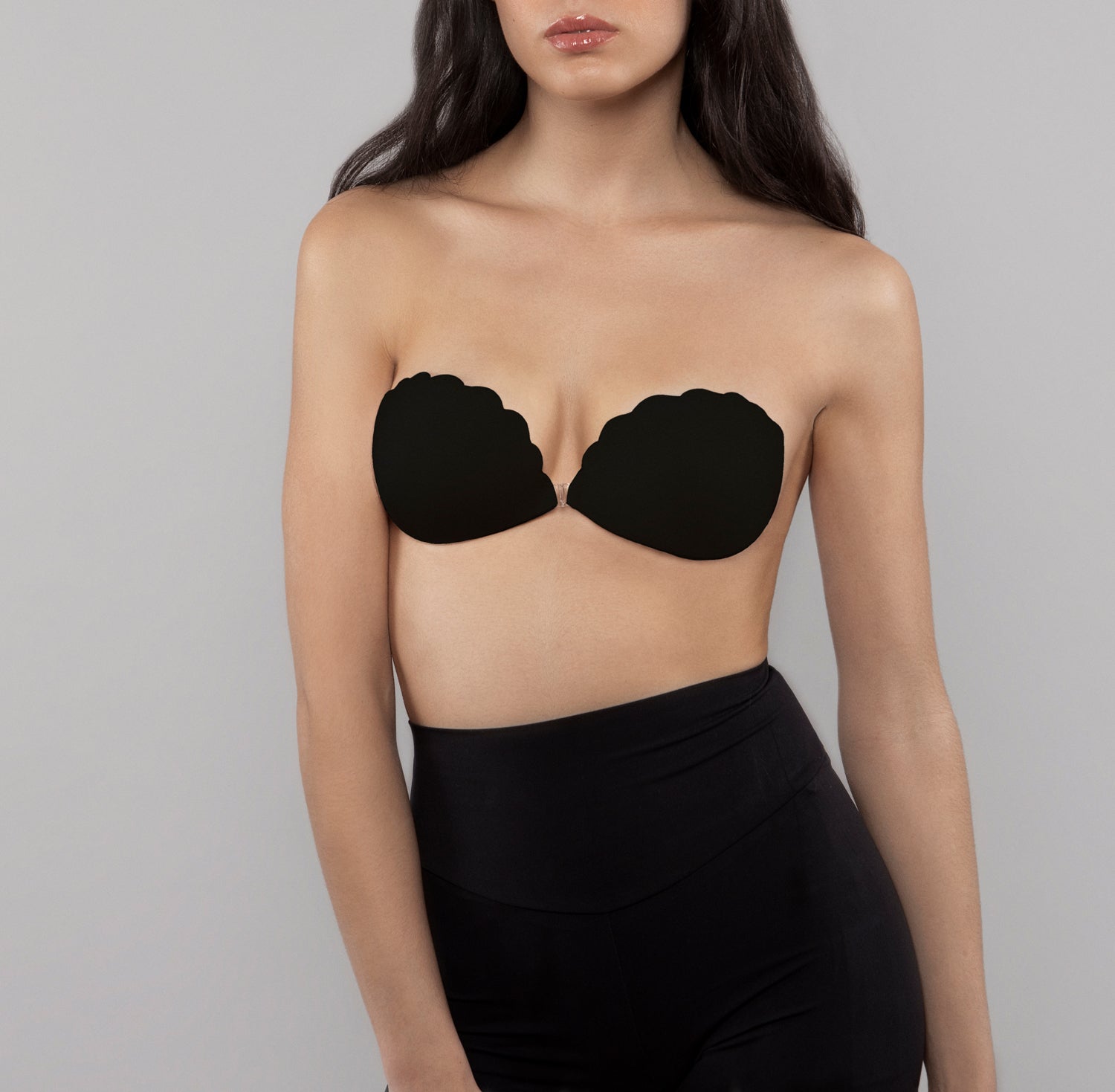 Sujetador Copas Adhesivas Foam Negro – backyatp