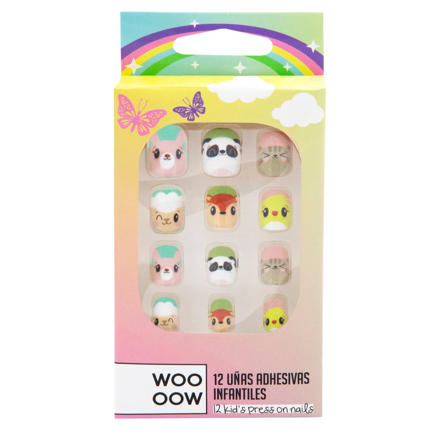 WOO OOW Set de uñas Adhesivas Infantiles