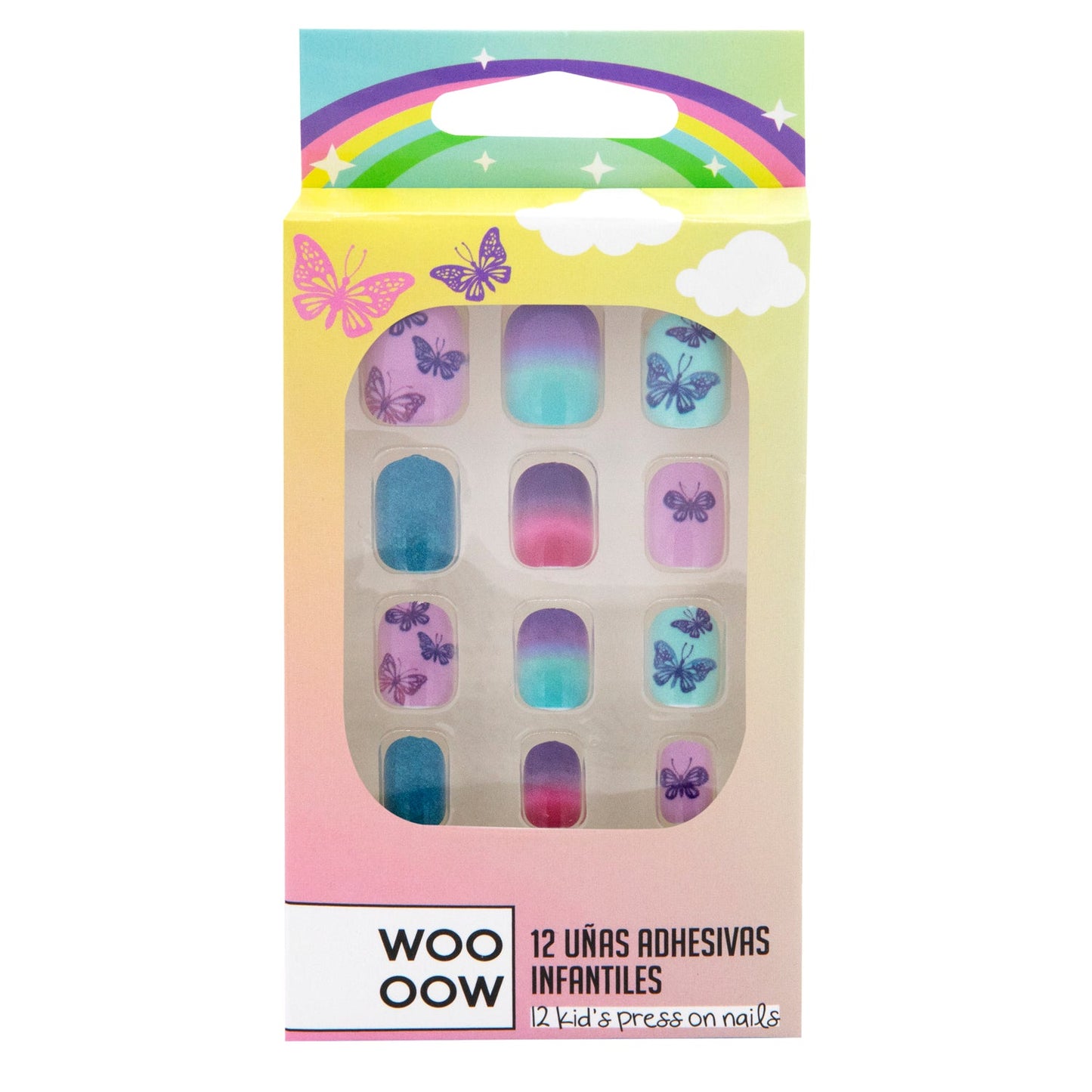 WOO OOW Set de uñas Adhesivas Infantiles