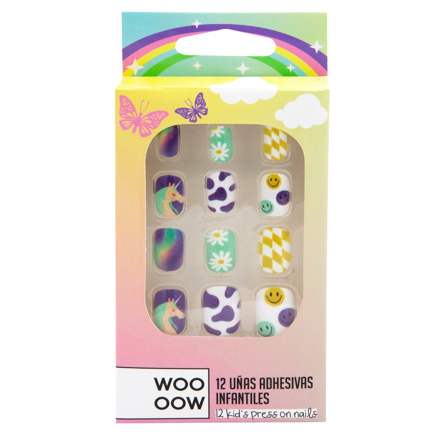 WOO OOW Set de uñas Adhesivas Infantiles
