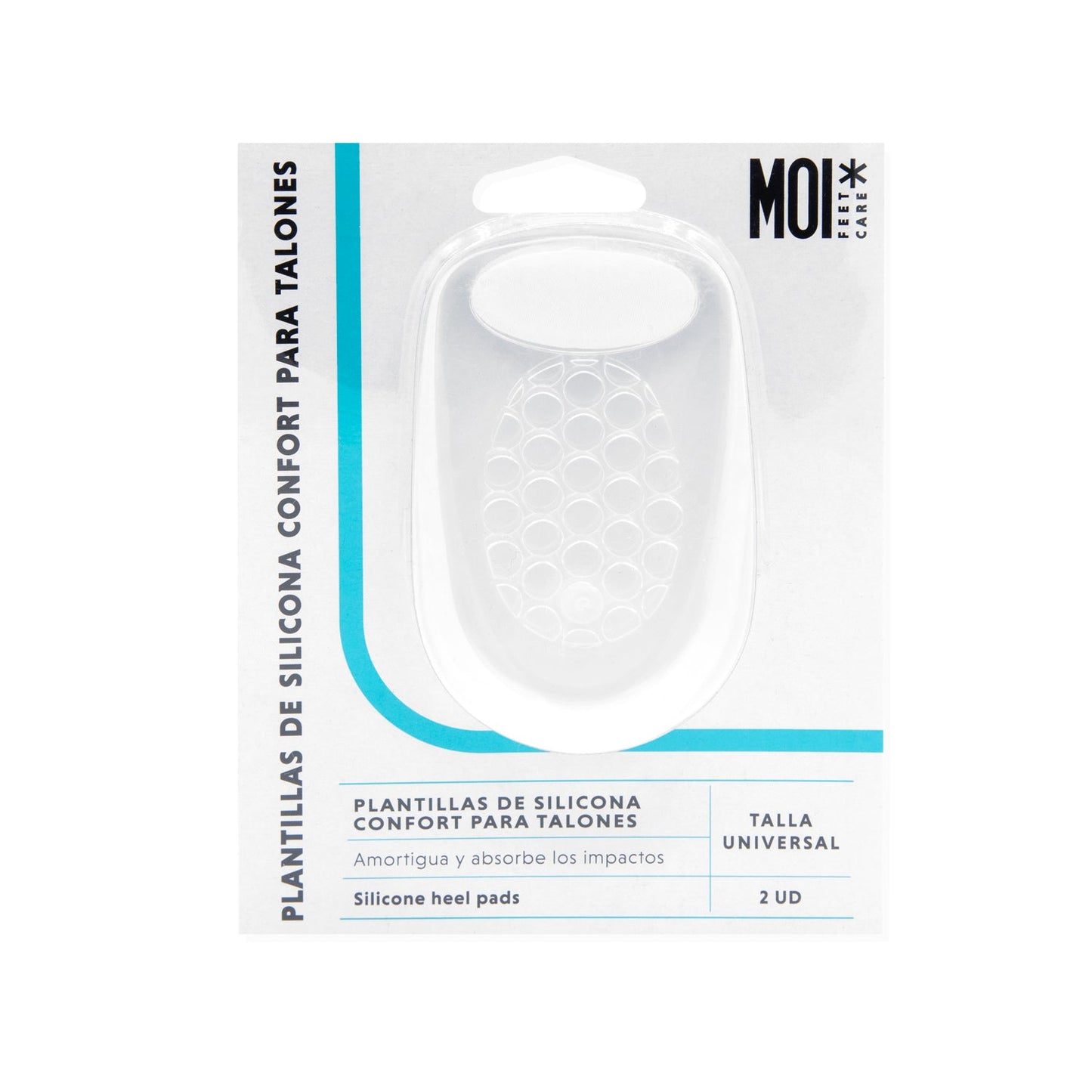 MOI* Feet Care Almohadillas de Silicona para Talones