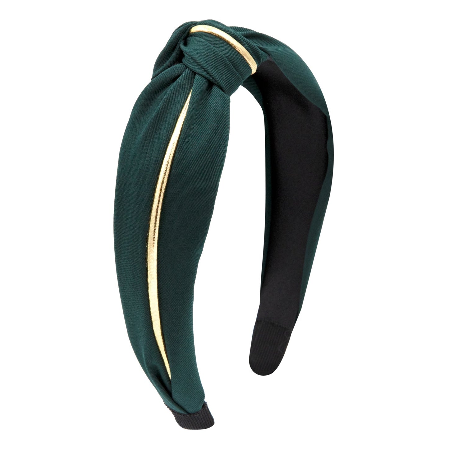Oh My Hair Turbante Nudo Verde y Dorado