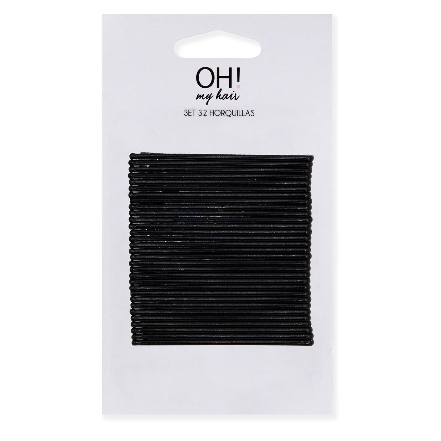 Oh My Hair Set 32 Horquillas Basic Negro