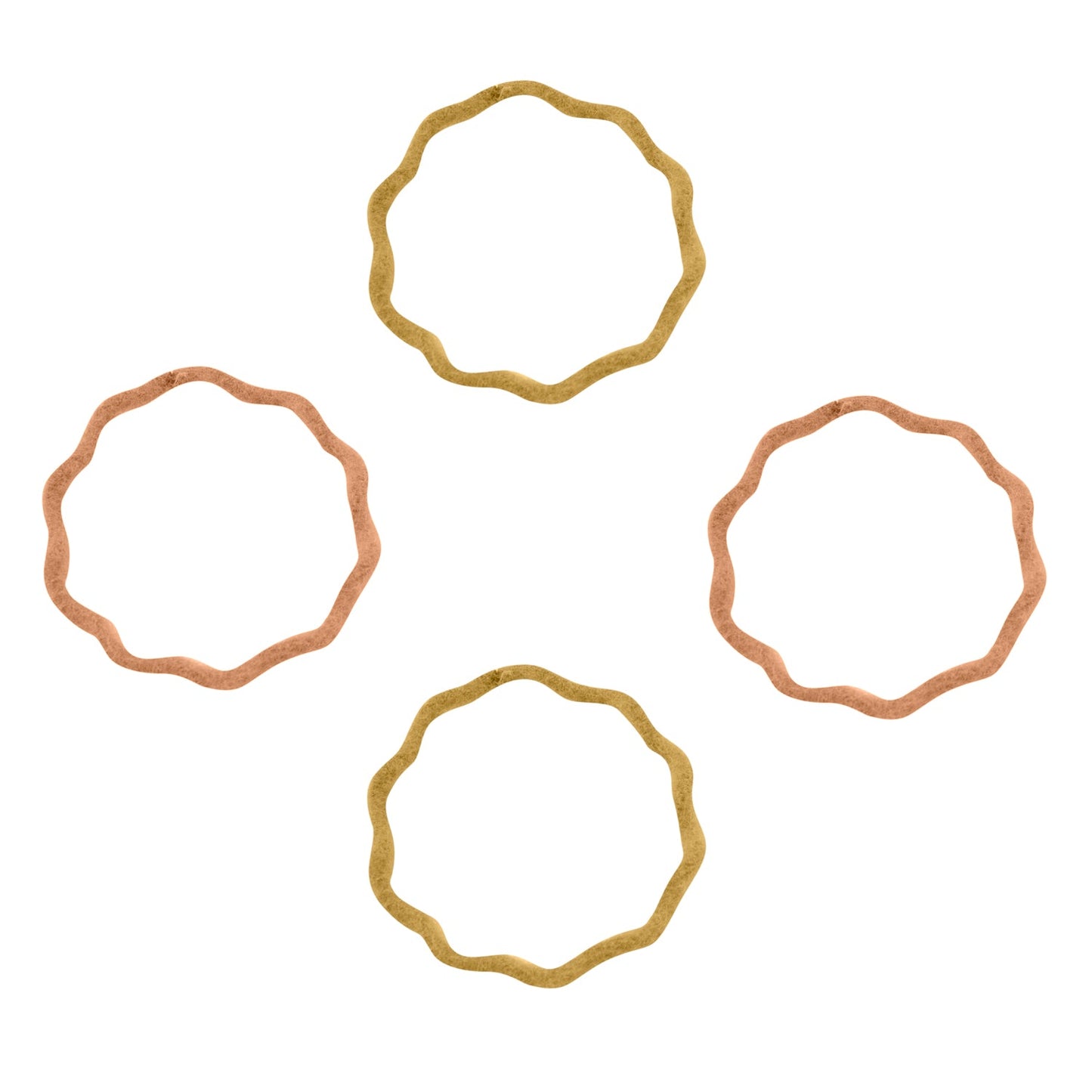 WOO OOW Set 4 Gomas Zig Zag