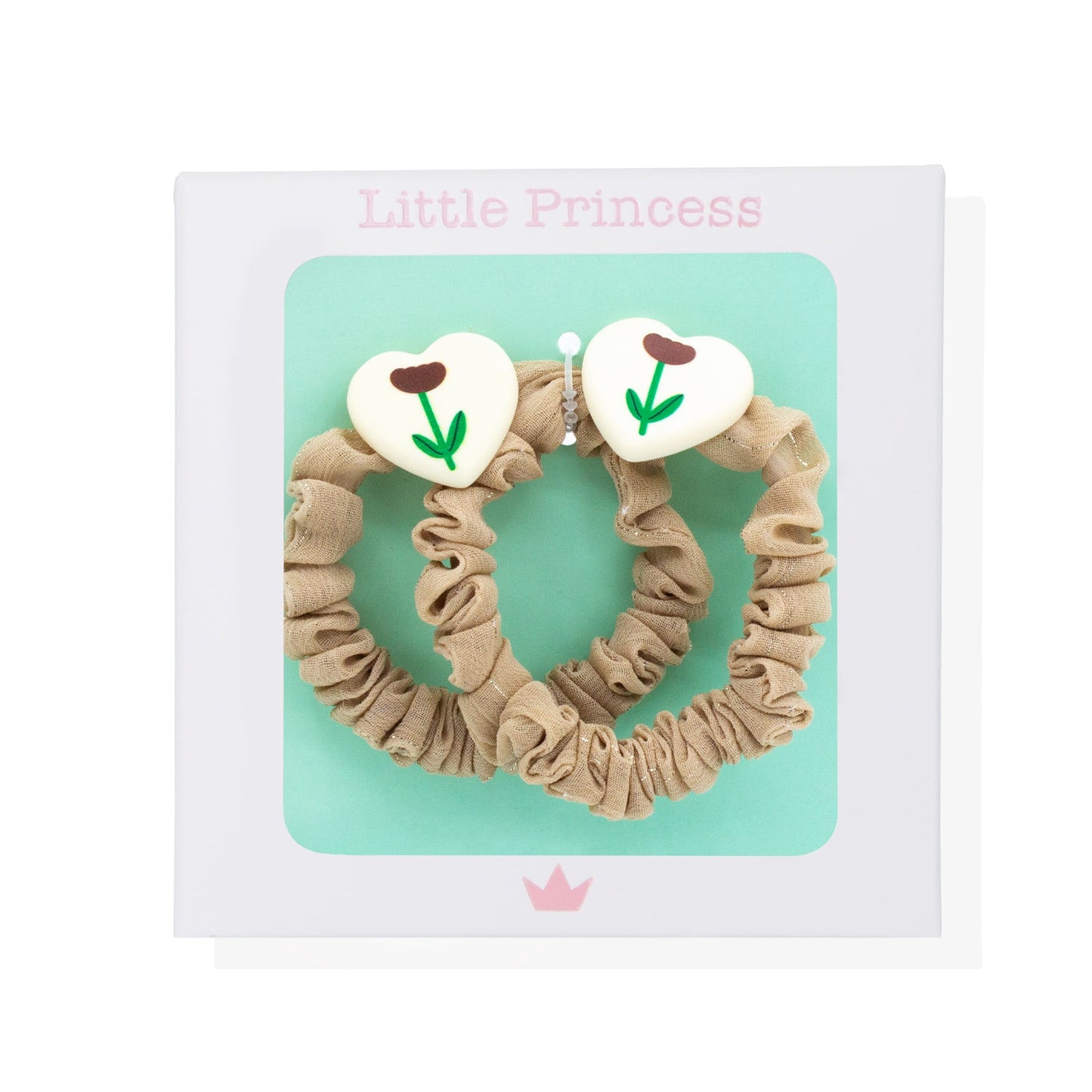 Little Princess Set 2 Scrunchies Florecitas