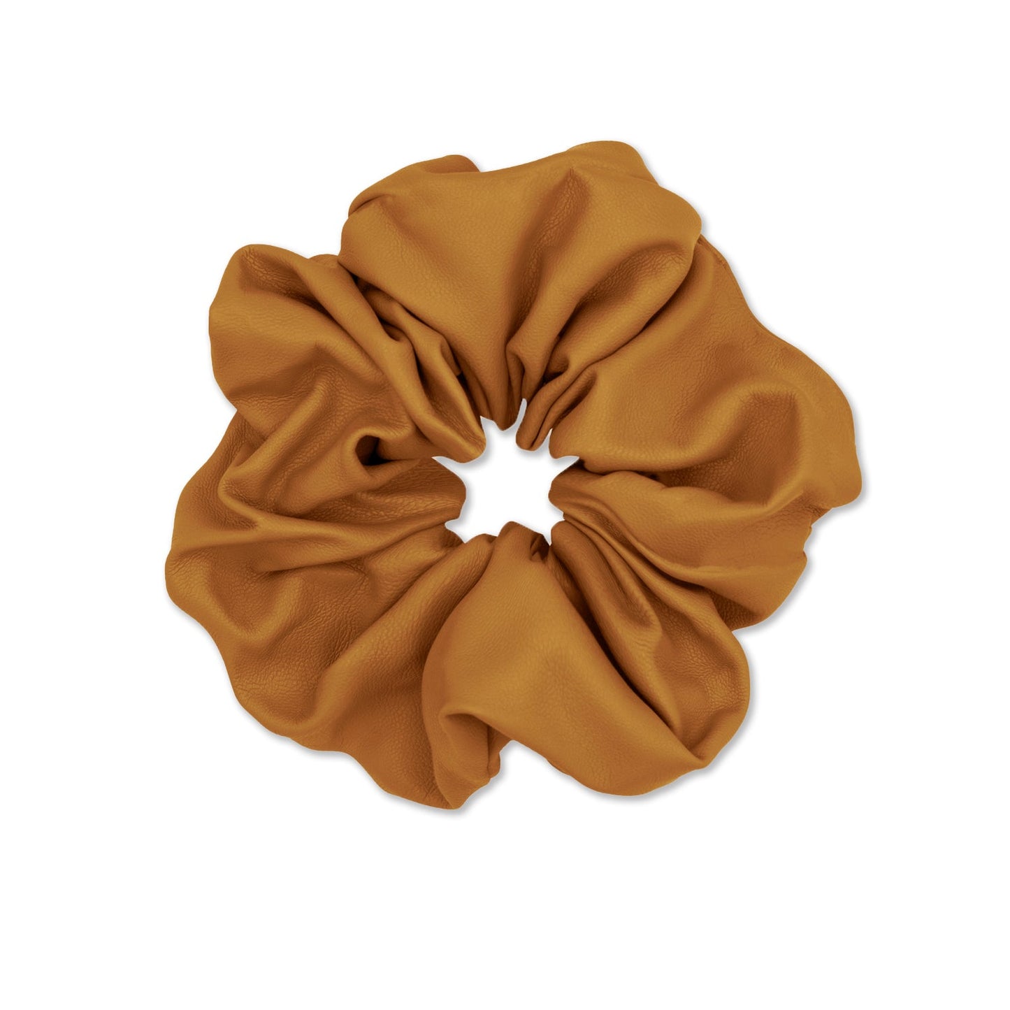 Oh My Hair Scrunchie Textura Cuero