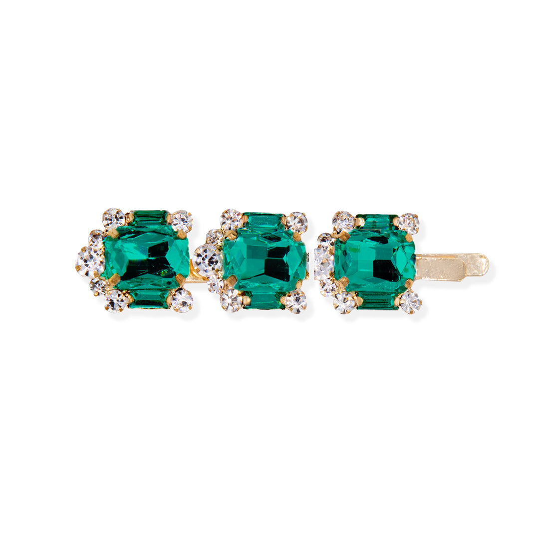 Oh My Hair Horquilla Joyas Verde