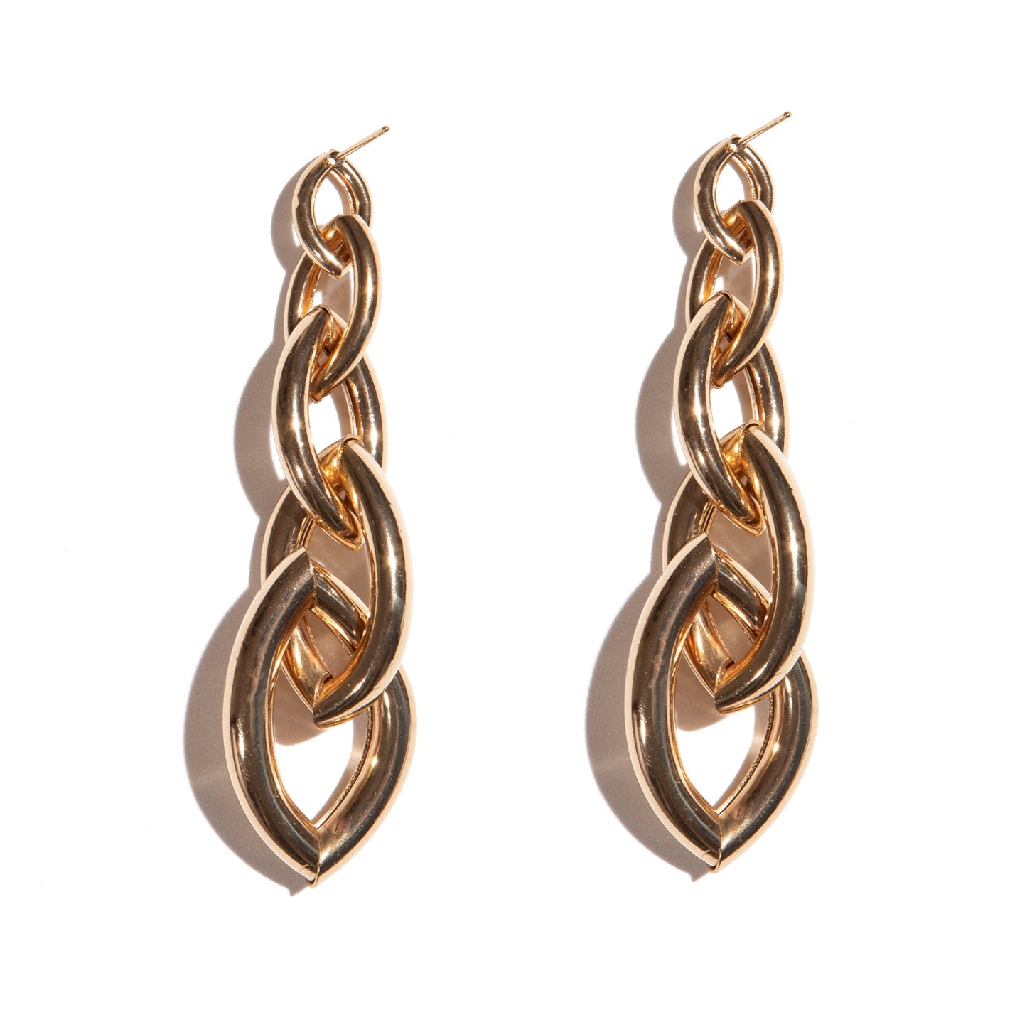 Pendientes Eslabones Gotas