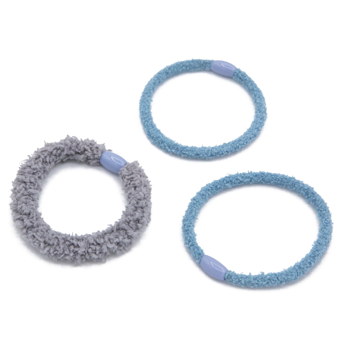WOO OOW Set 3 Gomas Fluffy Azules