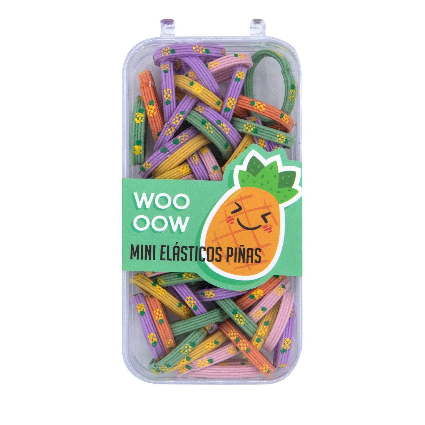 WOO OOW Set Mini Elásticos Florecitas