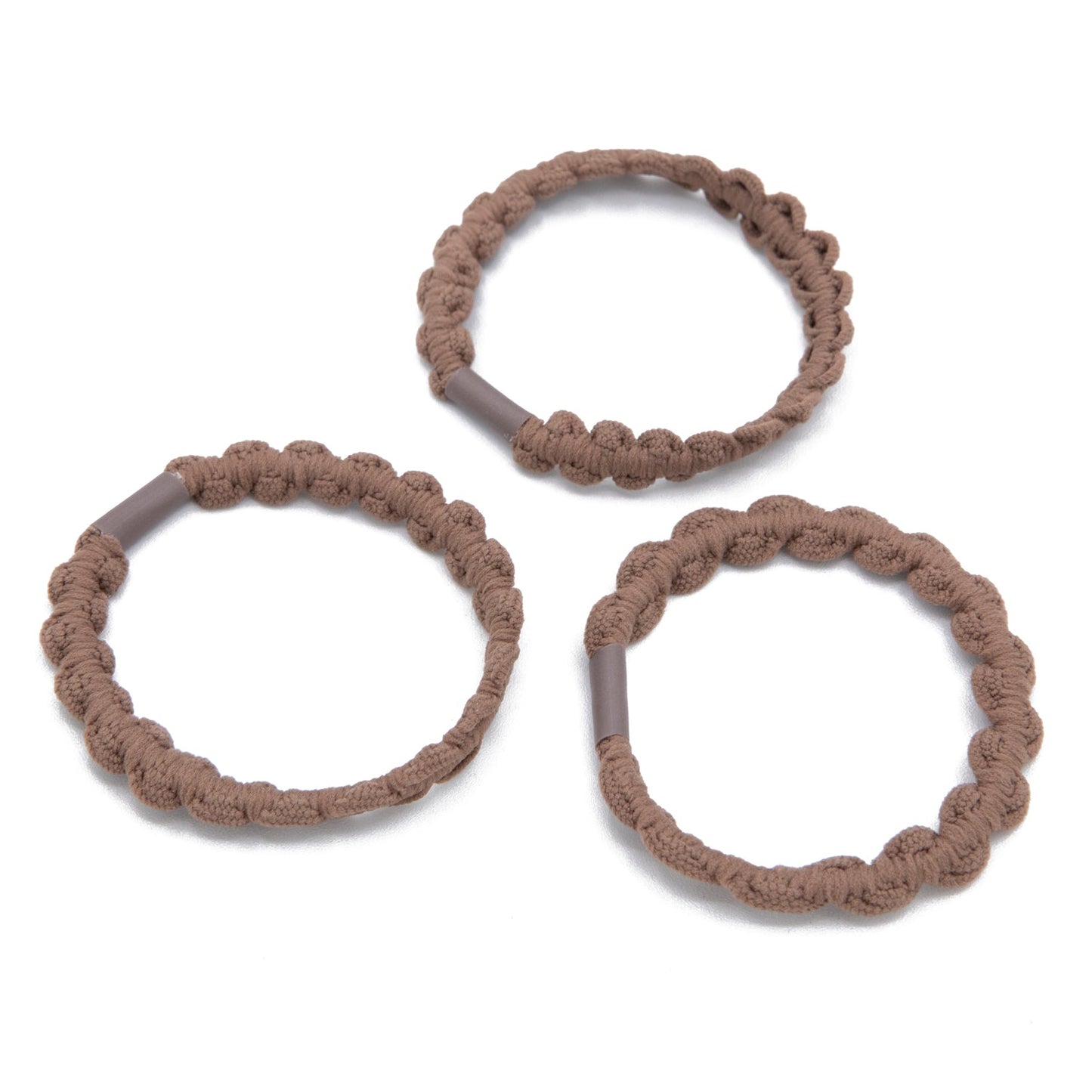 WOO OOW Set 3 Gomas Ribetes Marrón