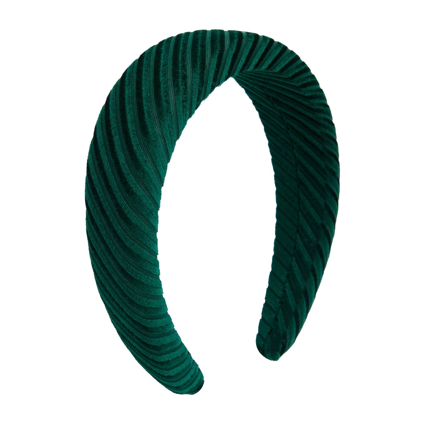 Oh My Hair Diadema Acolchada Negro Relieve