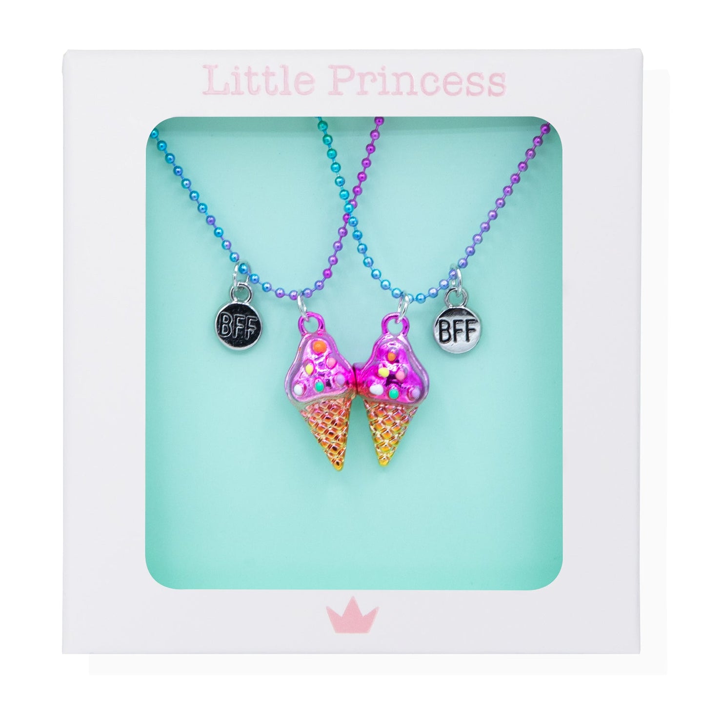 Little Princess Set 2 Cadenas BFF Ice Cream