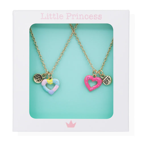 Little Princess Set 2 Cadenas BFF Heart