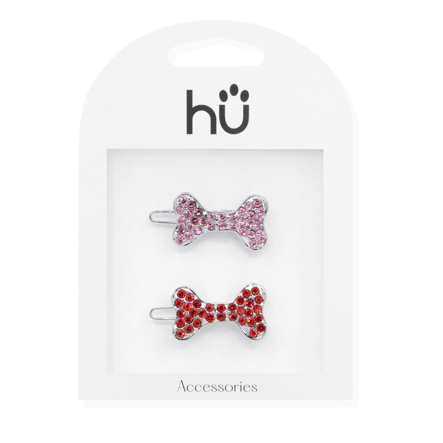 Set 2 Pinzas Para Mascotas Huesito