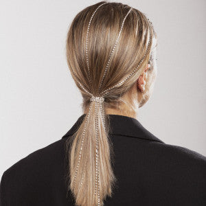 Oh My Hair Diadema Metal Flecos Strass