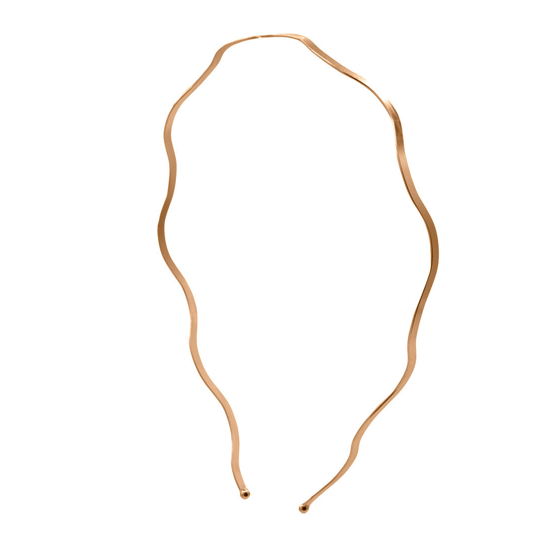 Oh My Hair Diadema Onda Grande Dorada
