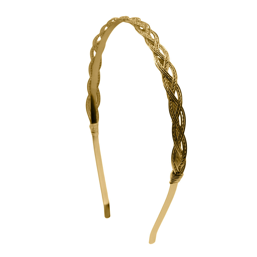 Oh My Hair Diadema Trenza Dorada