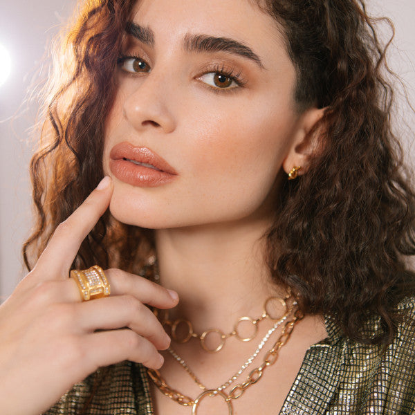 Anillo Múltiples Diamantes