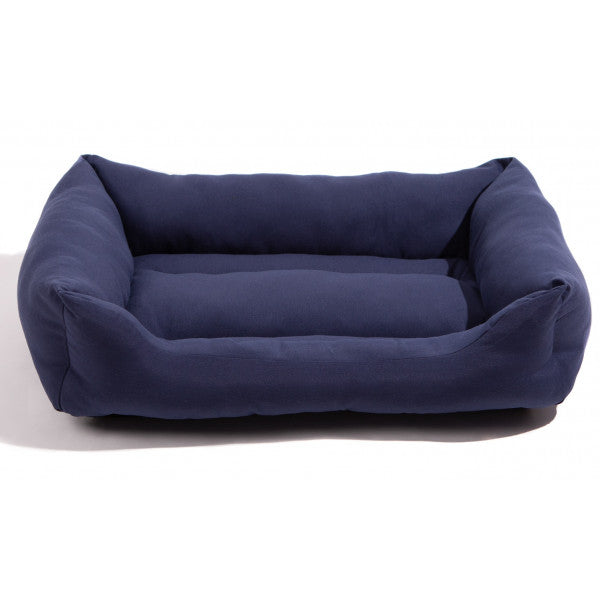 Cama para Mascota Loneta Azul