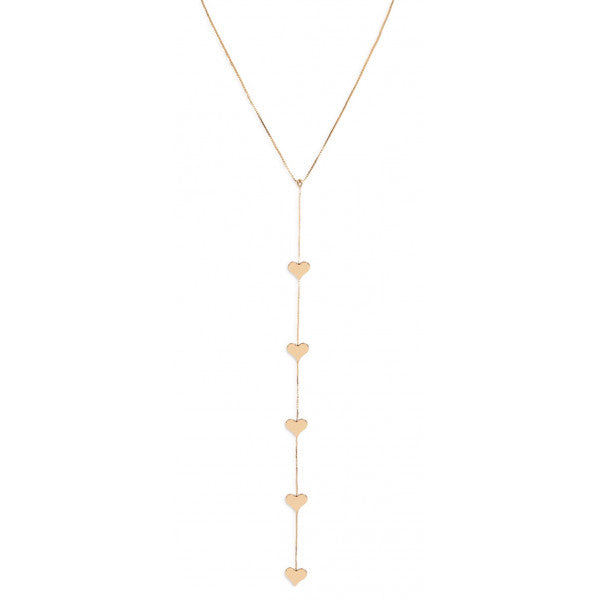 Collar Cadena Corazones