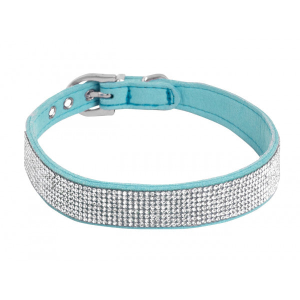 Collar Gargantilla Strass Azul XS