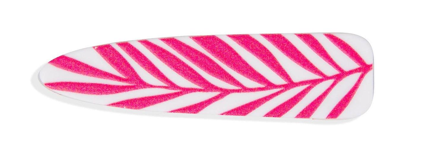 Little Princess Clip Estampado Rosa