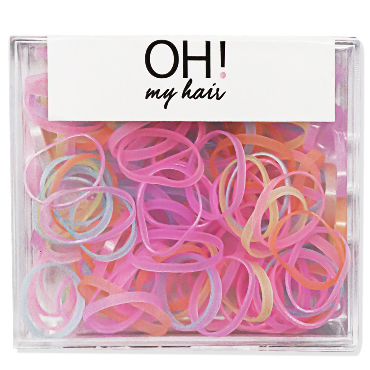 Oh My Hair Caja de 180 uds de Mini Gomas Elásticas