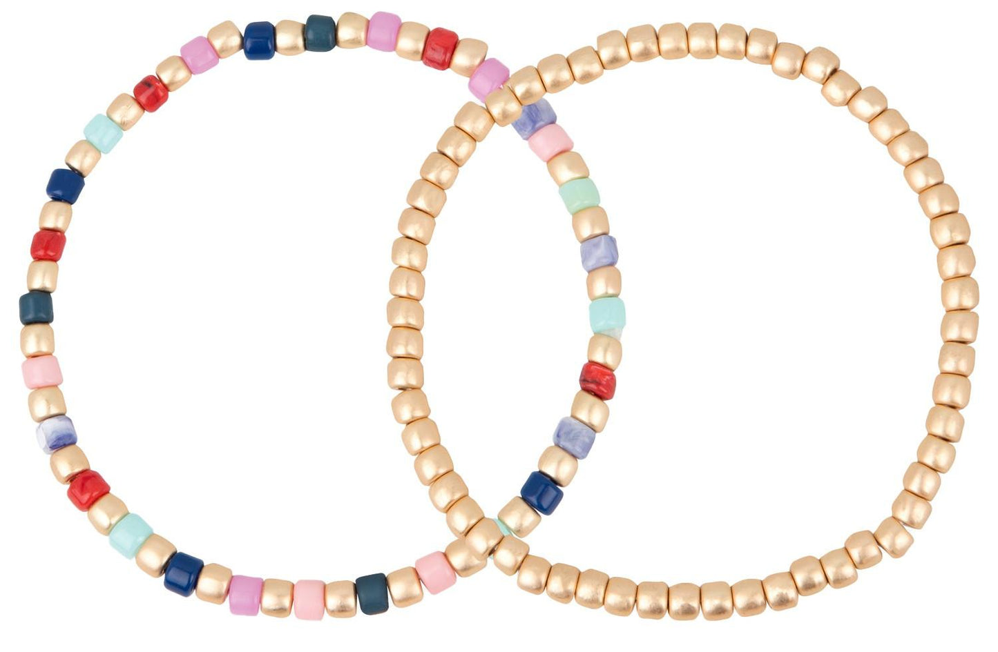 Set Dos Pulseras Cuentas