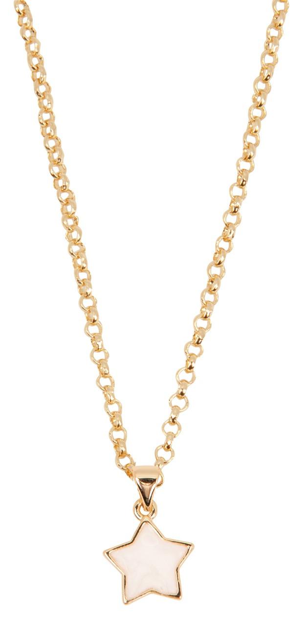 Collar Estrella Base Blanca