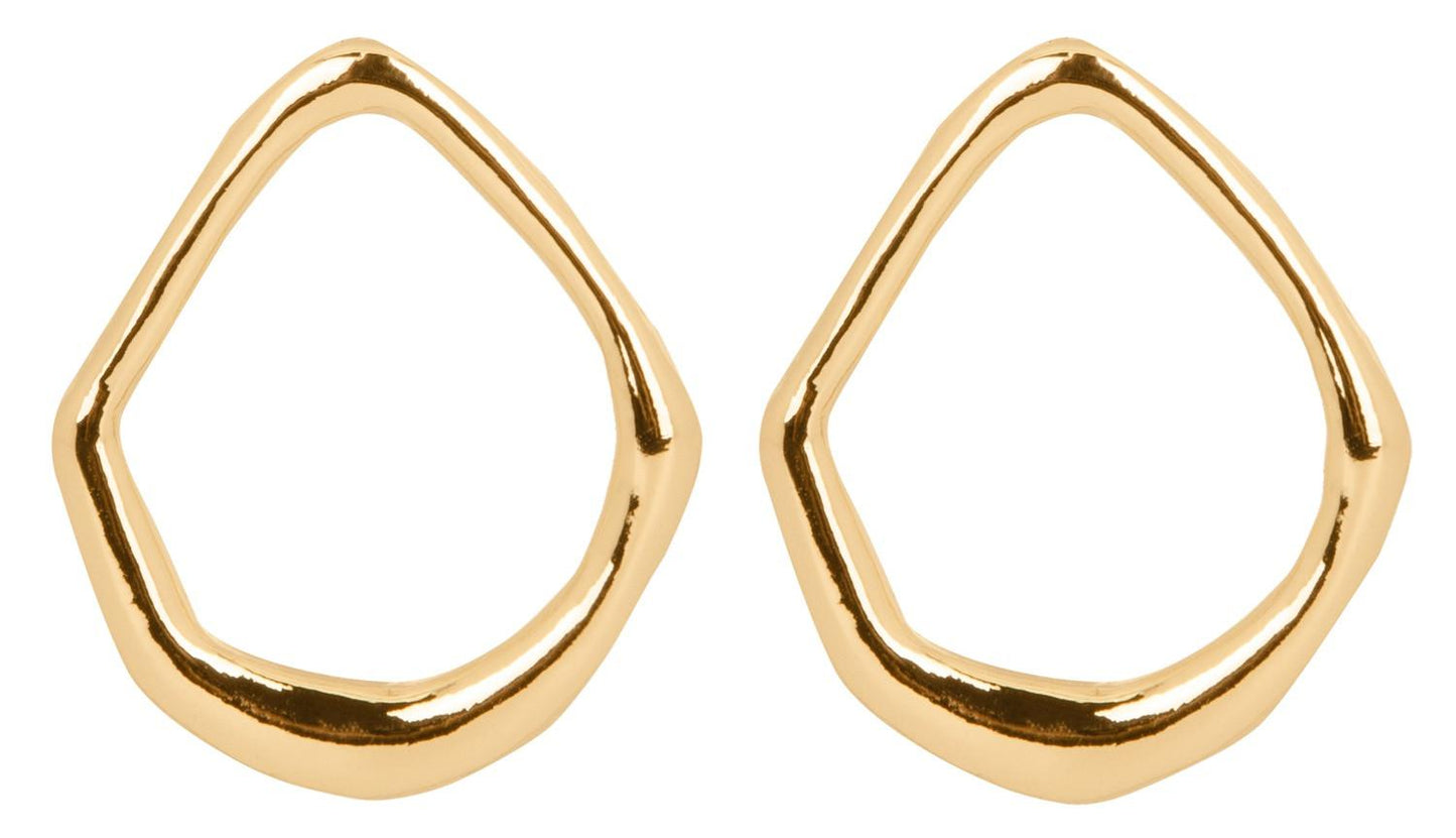 Pendientes Ovalados Oro