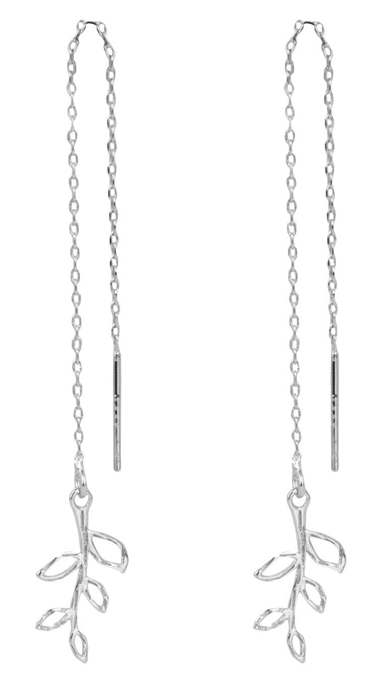 Pendientes Hoja Colgante
