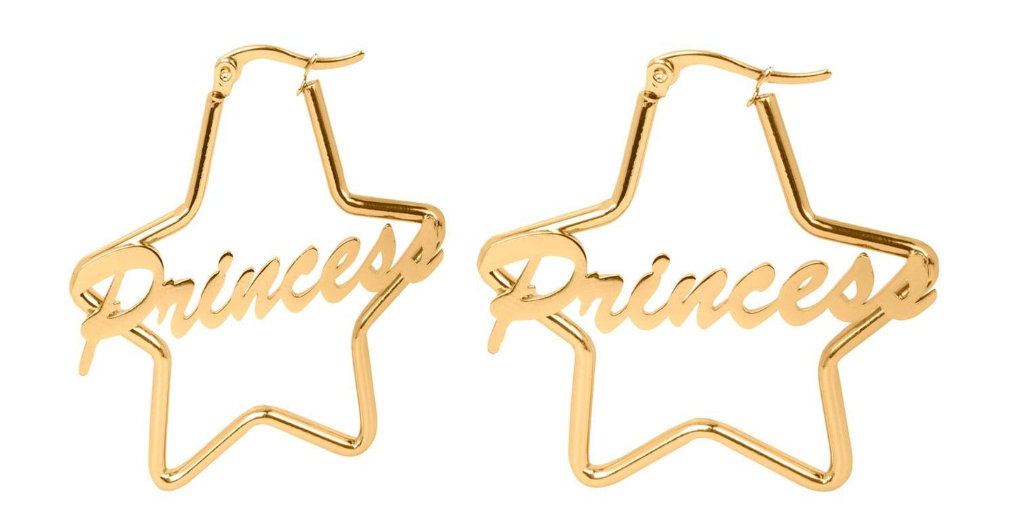 Pendientes Estrella Princess