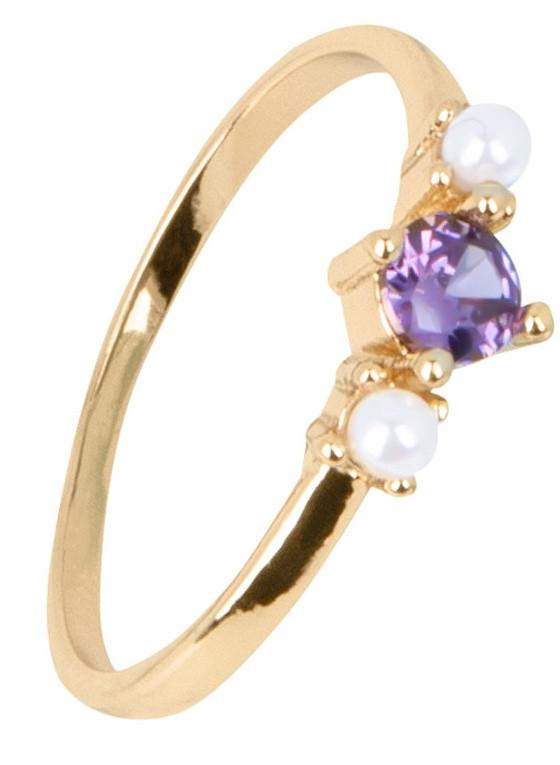 Anillo Piedra Lila