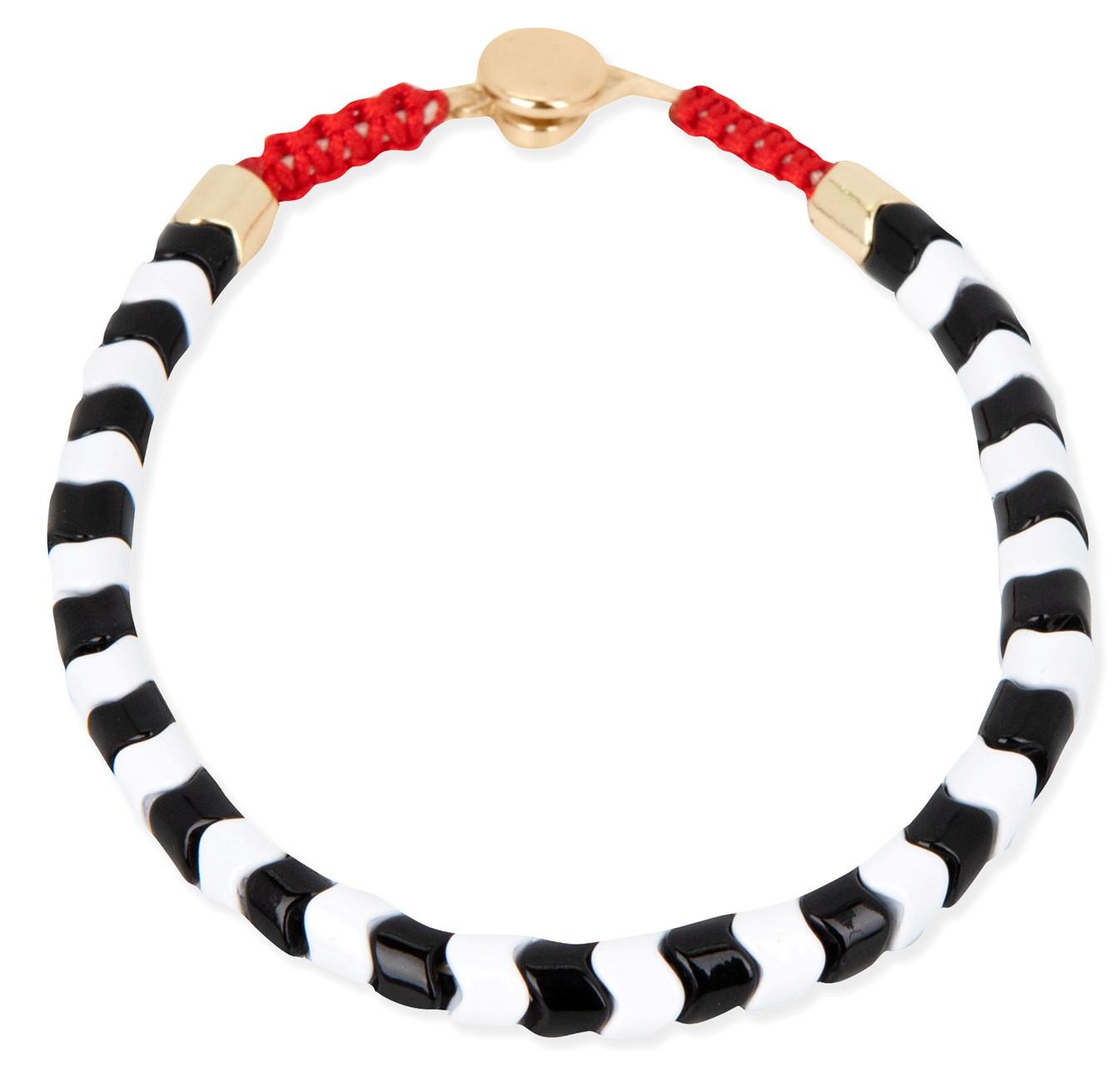 Pulsera Enamel Damero Hombre