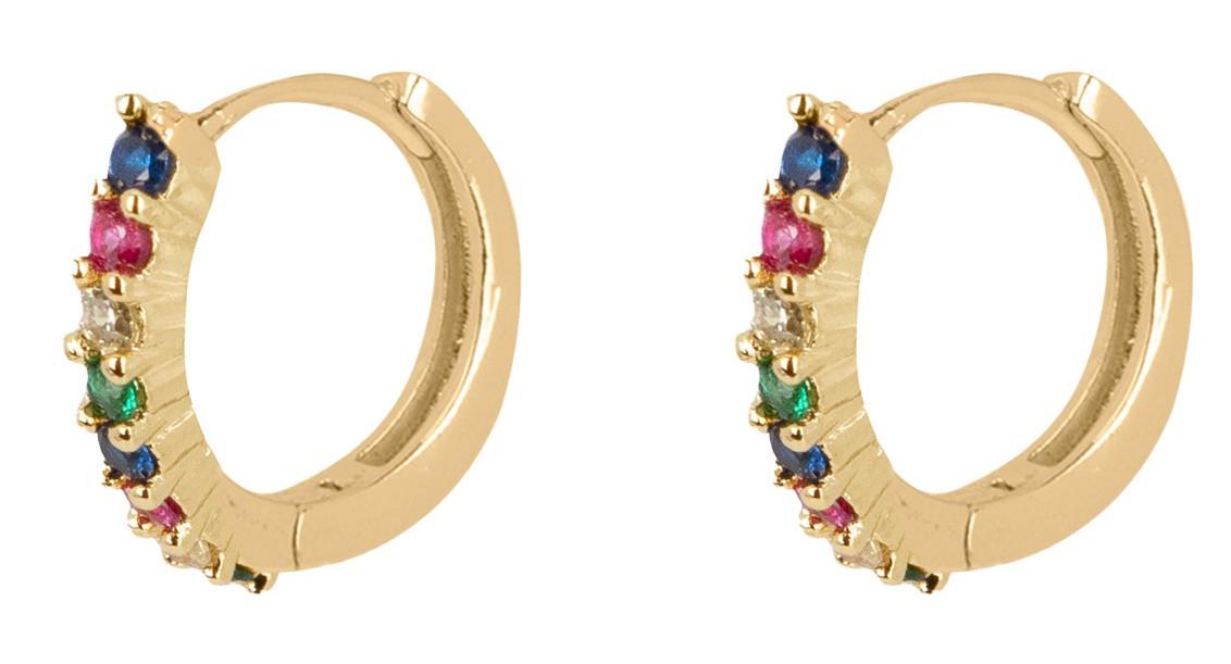 Pendientes Piedra Multicolor