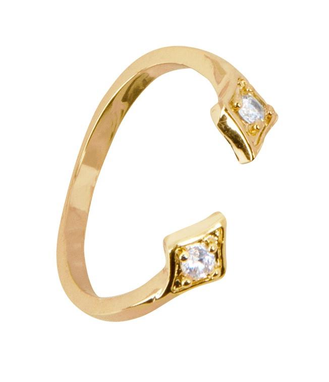 Anillo Piedra Doble