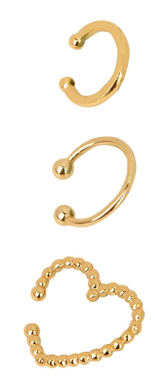 Earcuff Corazón y Aritos
