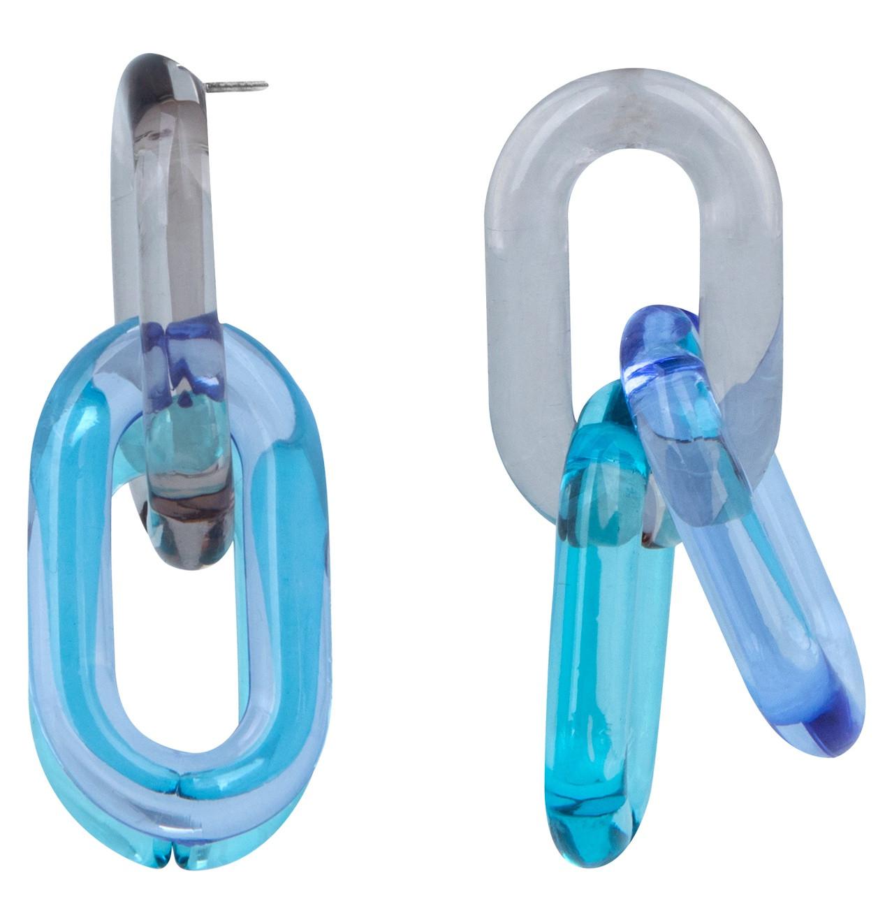 Pendientes Acrílico Mar