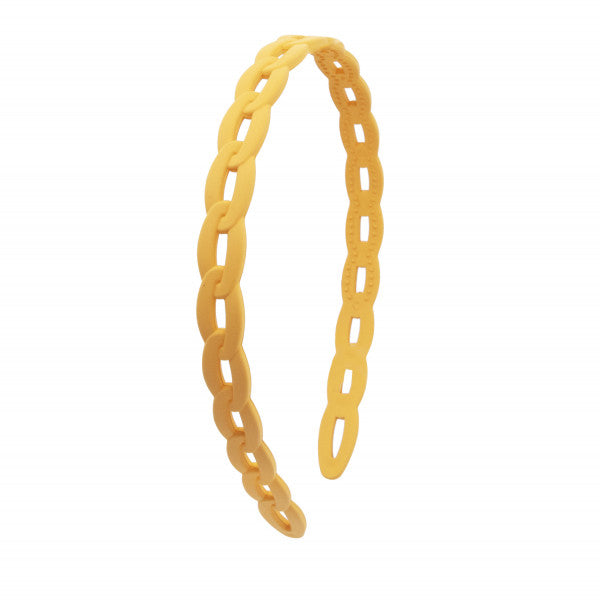 Oh My Hair Diadema Cadena Soft Touch Mostaza