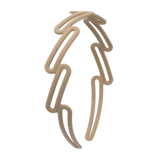 Oh My Hair Diadema Clips Soft Touch Café