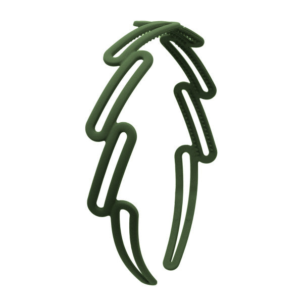 Oh My Hair Diadema Clips Soft Touch Verde
