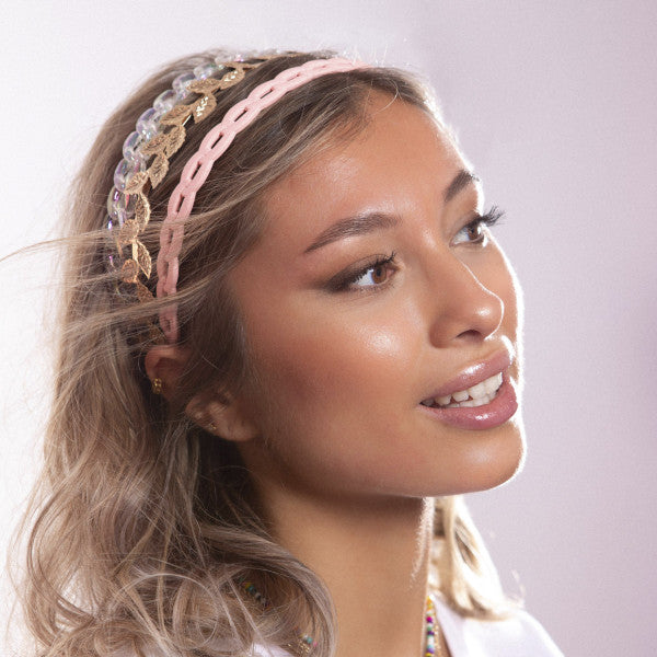 Oh My Hair Diadema Metal Hojas