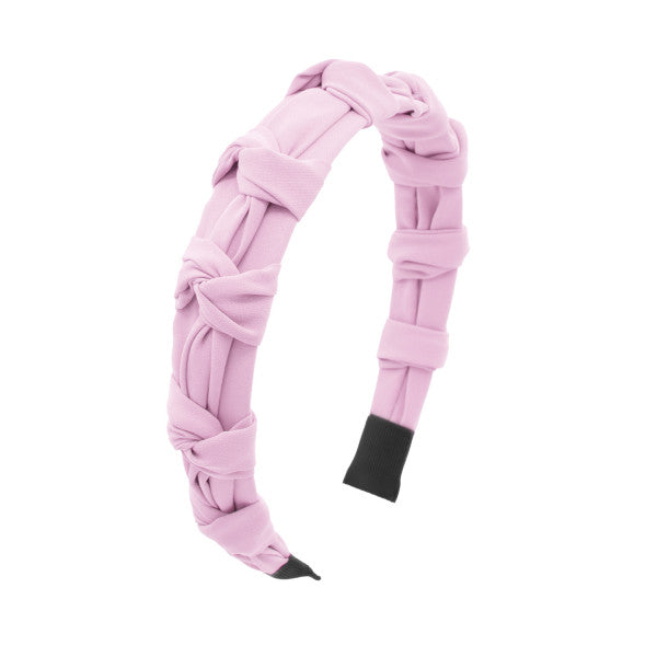 Oh My Hair Diadema Trenzada Nudos Rosa