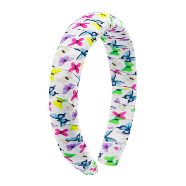 Oh My Hair Diadema Volumen Mariposas Blanca