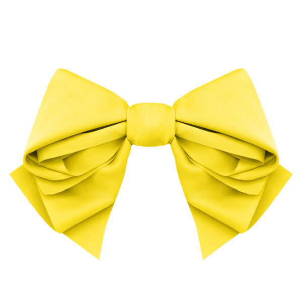 Oh My Hair Pasador Lazo Doble Amarillo