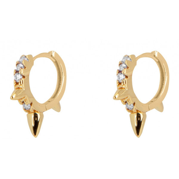 Pendientes Aro con Tachuelas