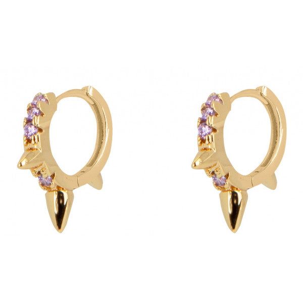 Pendientes Aro con Tachuelas
